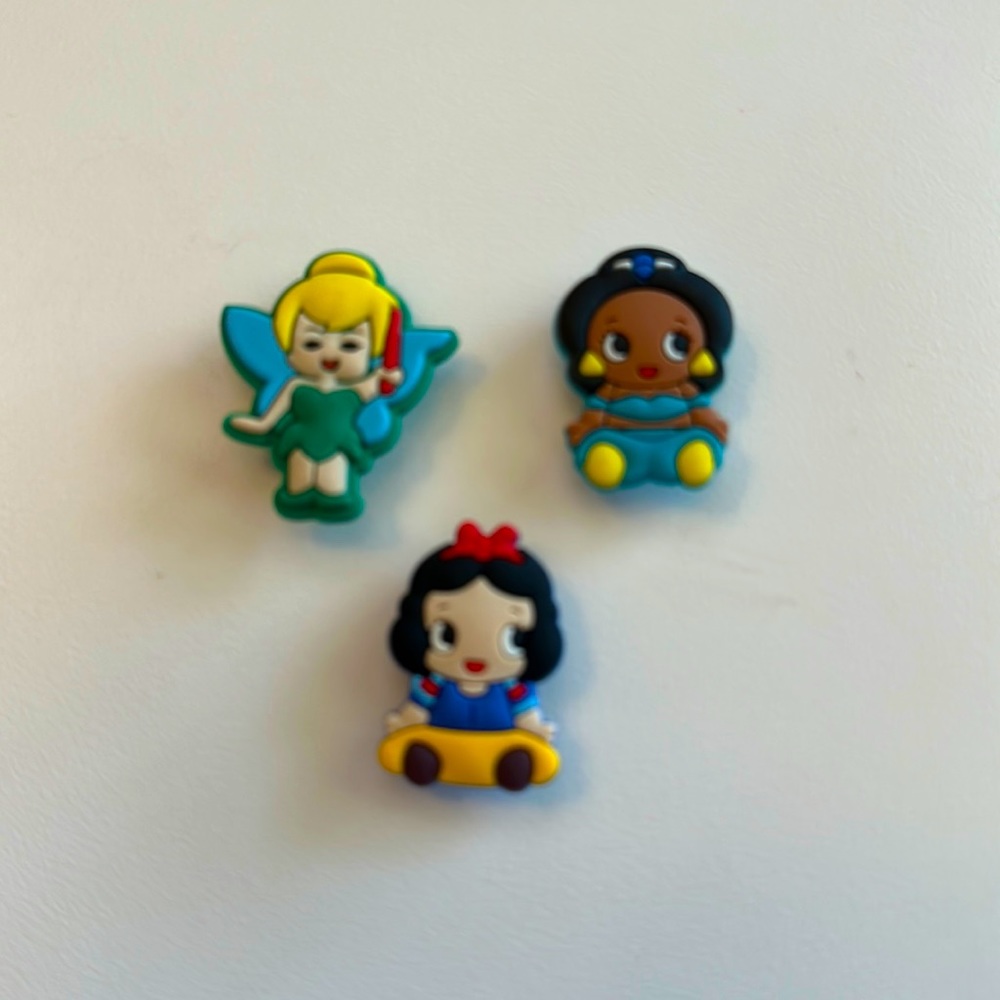 Disney princess croc charms